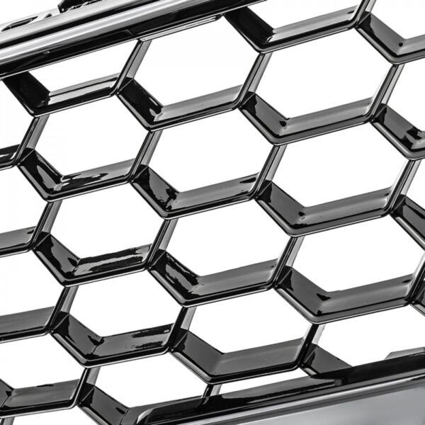 Atrapa grill AUDI TT MK3 8S (2014–2016) TTRS Style Czarny Połysk | 1:1 zamiennik - obrazek 3