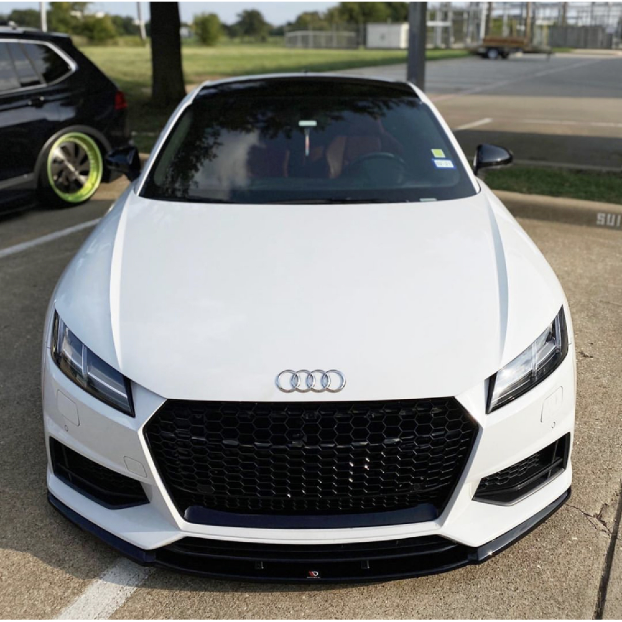 Atrapa grill AUDI TT MK3 8S (2014–2016) TTRS Style Czarny Połysk | 1:1 zamiennik - obrazek 5