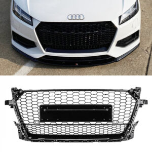 Atrapa grill AUDI TT MK3 8S (2014–2016) TTRS Style Czarny Połysk | 1:1 zamiennik - obrazek 1