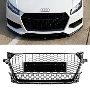 Atrapa grill AUDI TT MK3 8S (2014–2016) TTRS Style Czarny Połysk | 1:1 zamiennik