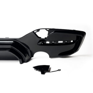 Dyfuzor Tylny BMW F20/F21 LCI CS Style Czarny Połysk (2015–2019) 0--0 - obrazek 2