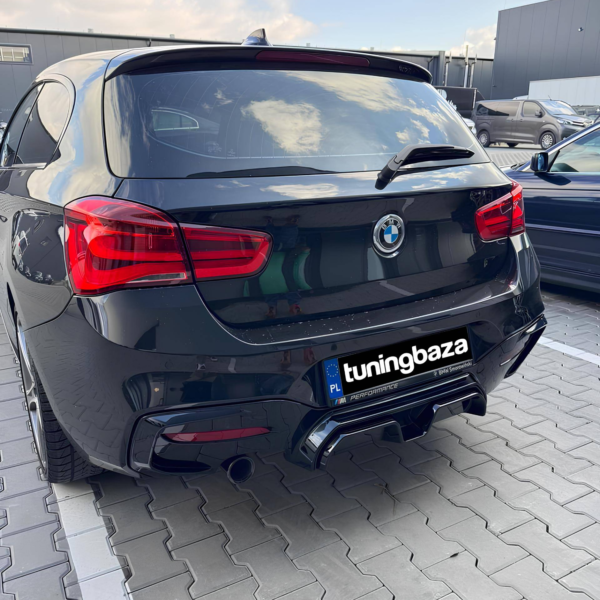 Dyfuzor Tylny BMW F20 LCI CS Style Czarny Połysk (2015–2019) 00-- - obrazek 8