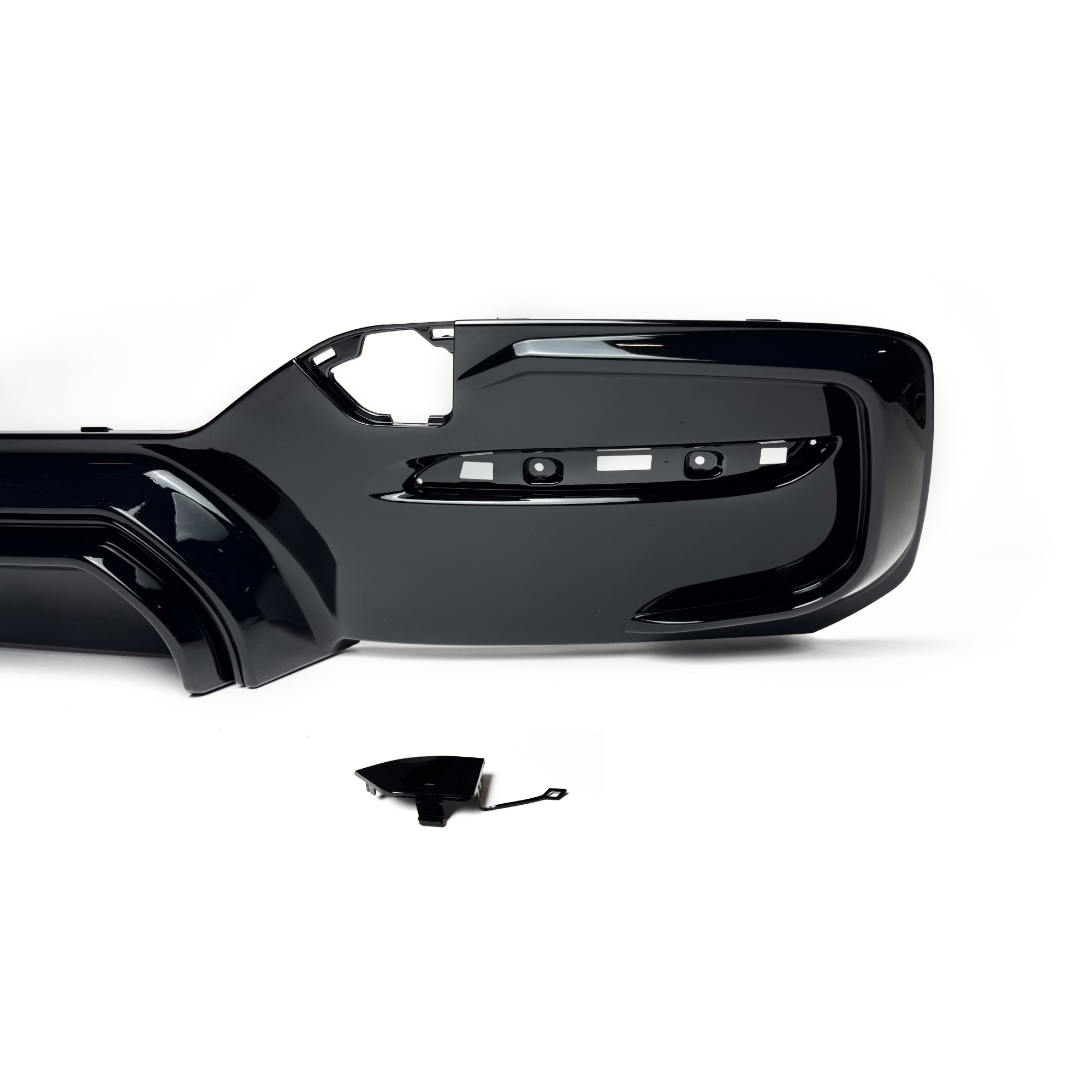 Dyfuzor Tylny BMW F20 LCI CS Style Czarny Połysk (2015–2019) 00-- - obrazek 5