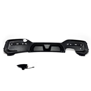 Dyfuzor Tylny BMW F20 LCI CS Style Czarny Połysk (2015–2019) 00-- - obrazek 4