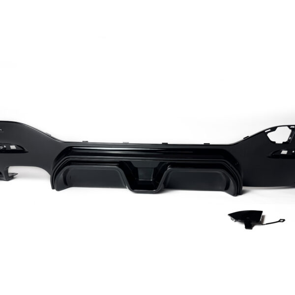 Dyfuzor Tylny BMW F20 LCI CS Style Czarny Połysk (2015–2019) 00-- - obrazek 2