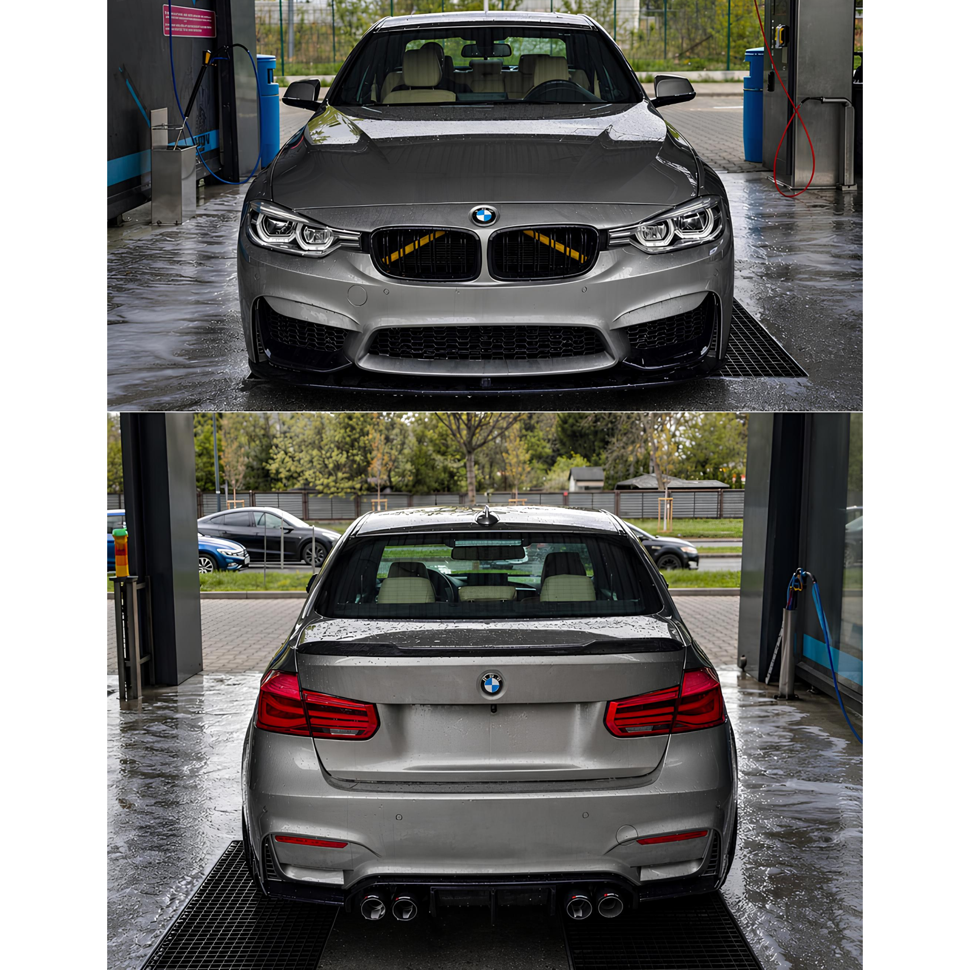 Bodykit BMW F30 M3 Style – Zderzaki + Progi - obrazek 7