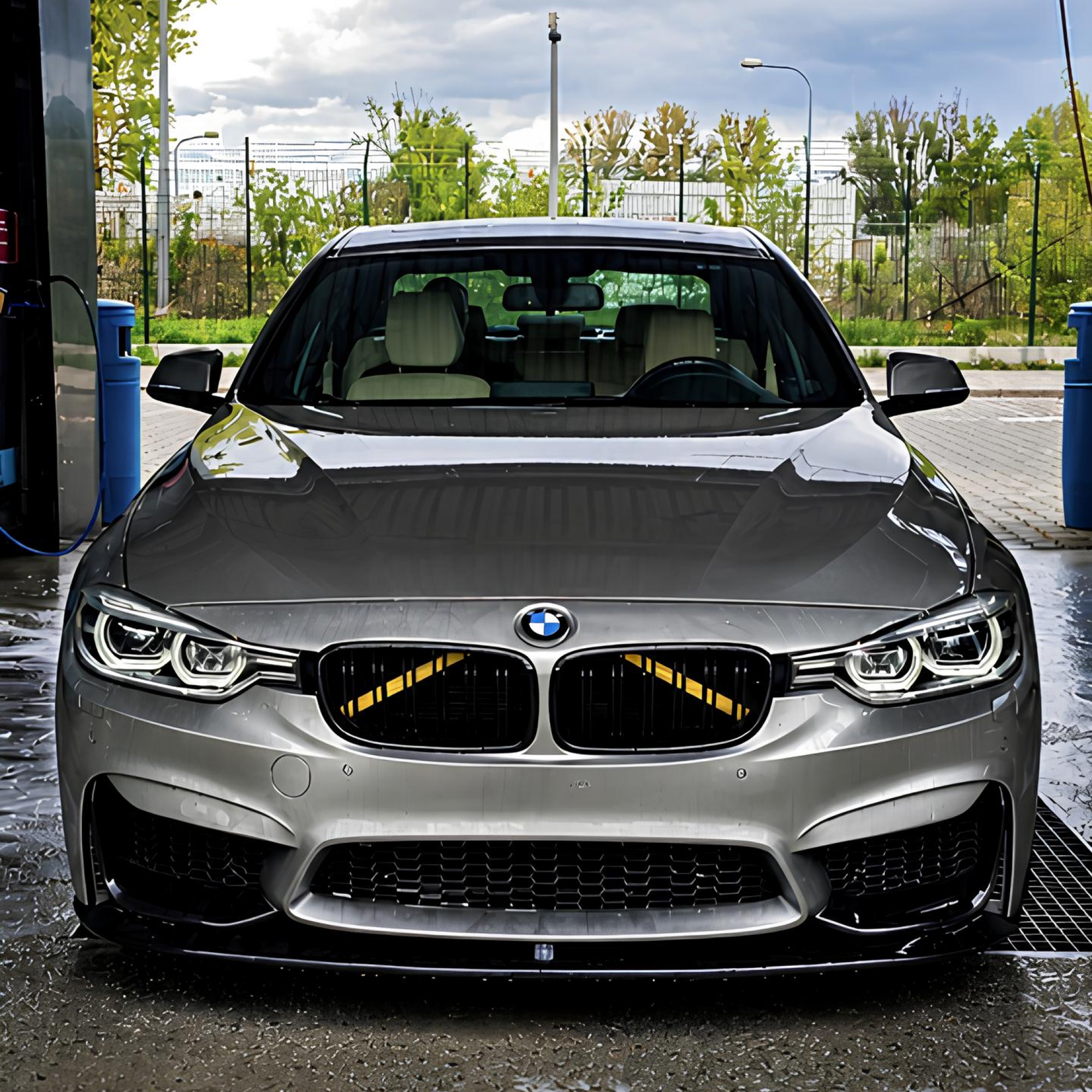 Bodykit BMW F30 M3 Style – Zderzaki + Progi - obrazek 4