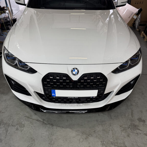 Dokładka Splitter Przód do BMW Serii 4 G26 Gran Coupe (2021–2024) M-Performance – Czarny Połysk - obrazek 10