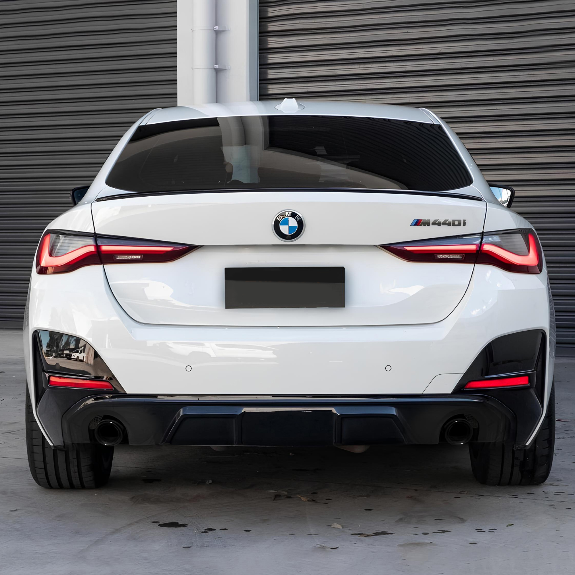 Dyfuzor Tylny BMW G26 4D 440i M-Performance Czarny Połysk (2021+) 0--0 - obrazek 7