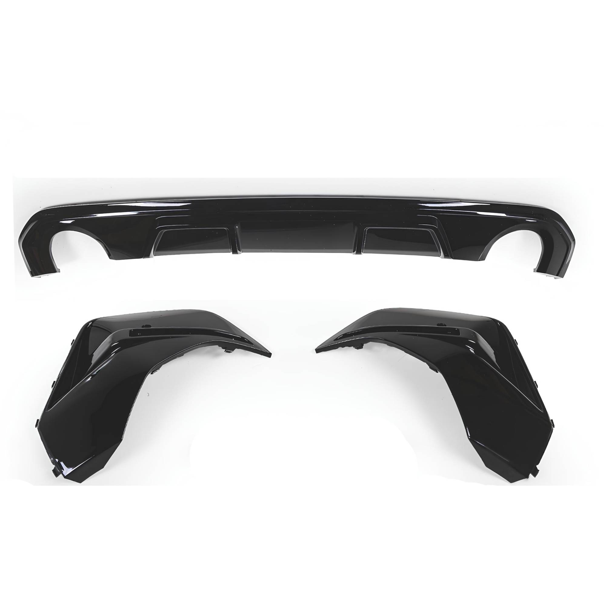 Dyfuzor Tylny BMW G26 4D 440i M-Performance Czarny Połysk (2021+) 0--0 - obrazek 2