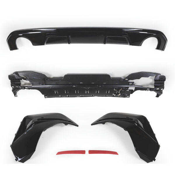 Dyfuzor Tylny BMW G26 4D 440i M-Performance Czarny Połysk (2021+) 0--0 - obrazek 2