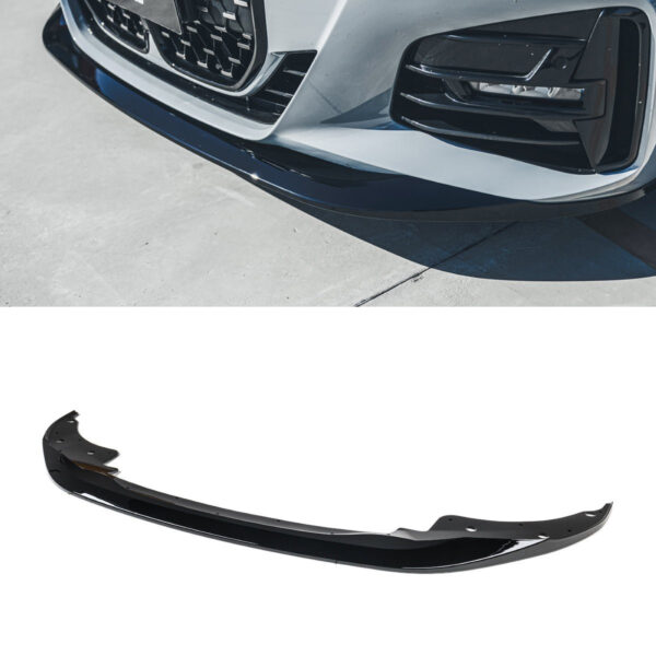 Dokładka Splitter Przód do BMW Serii 4 G22 Coupe (2020–2024) M-Performance – Czarny Połysk - obrazek 6