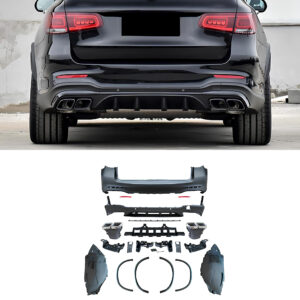 Bodykit do Mercedes GLC X253 AMG Styl 20–22 – Zderzaki + Dyfuzor z Końcówkami - obrazek 2