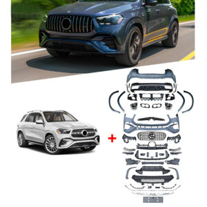 Bodykit do Mercedes GLE W167 AMG 53 Styl Zderzaki + Dyfuzor z Końcówkami