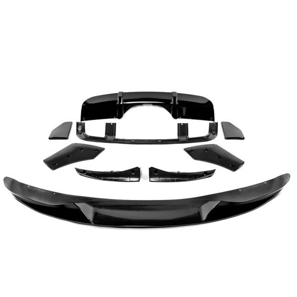 Aerokit (Zestaw dokładek) BMW X5 F15 M-Performance Style Czarny Połysk (2013–2018) - obrazek 4