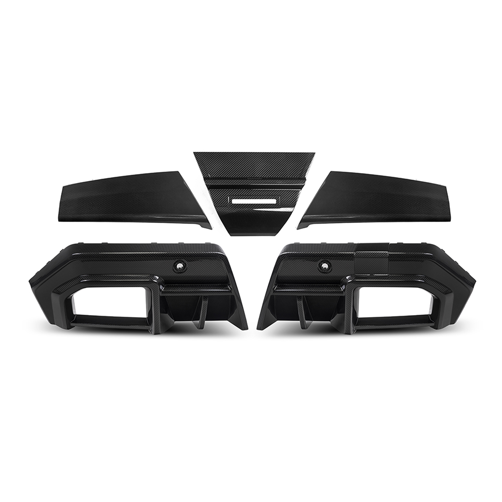 Karbonowy Dyfuzor BMW M5 G90 / G99 (2024+) SOOQOO – SQ-B Style - obrazek 2