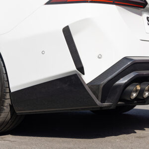 Karbonowe Nakładki na Odblaski BMW M5 G90 / G99 SOOQOO Styl (Dry-Carbon) - obrazek 5