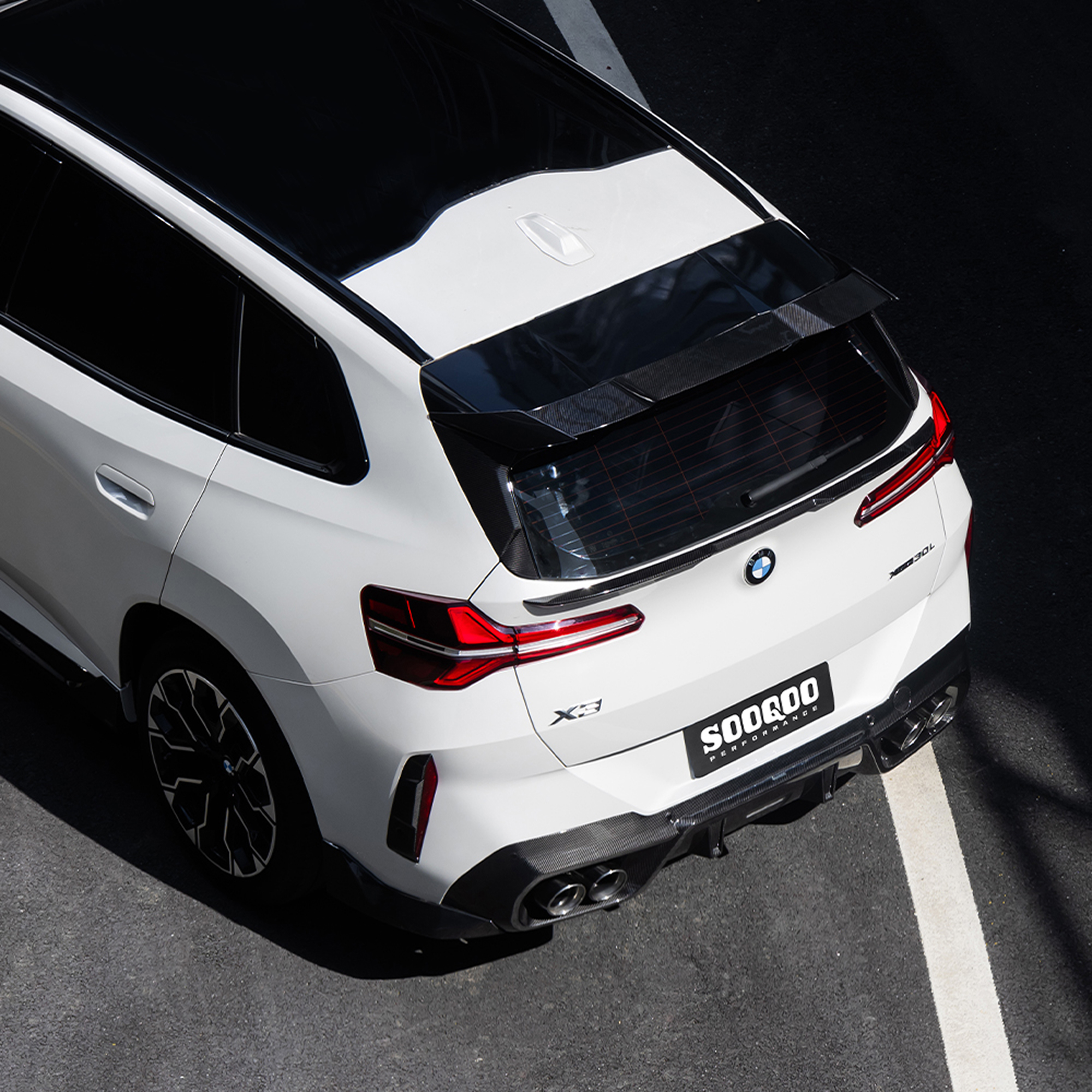 Karbonowy Dyfuzor BMW X3 G45 SOOQOO Style V1 00-00 - obrazek 18