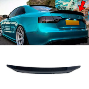 Spoiler Lotka Klapy Audi A5 8T Coupe Caractere Style Czarny Połysk (2007–2013)