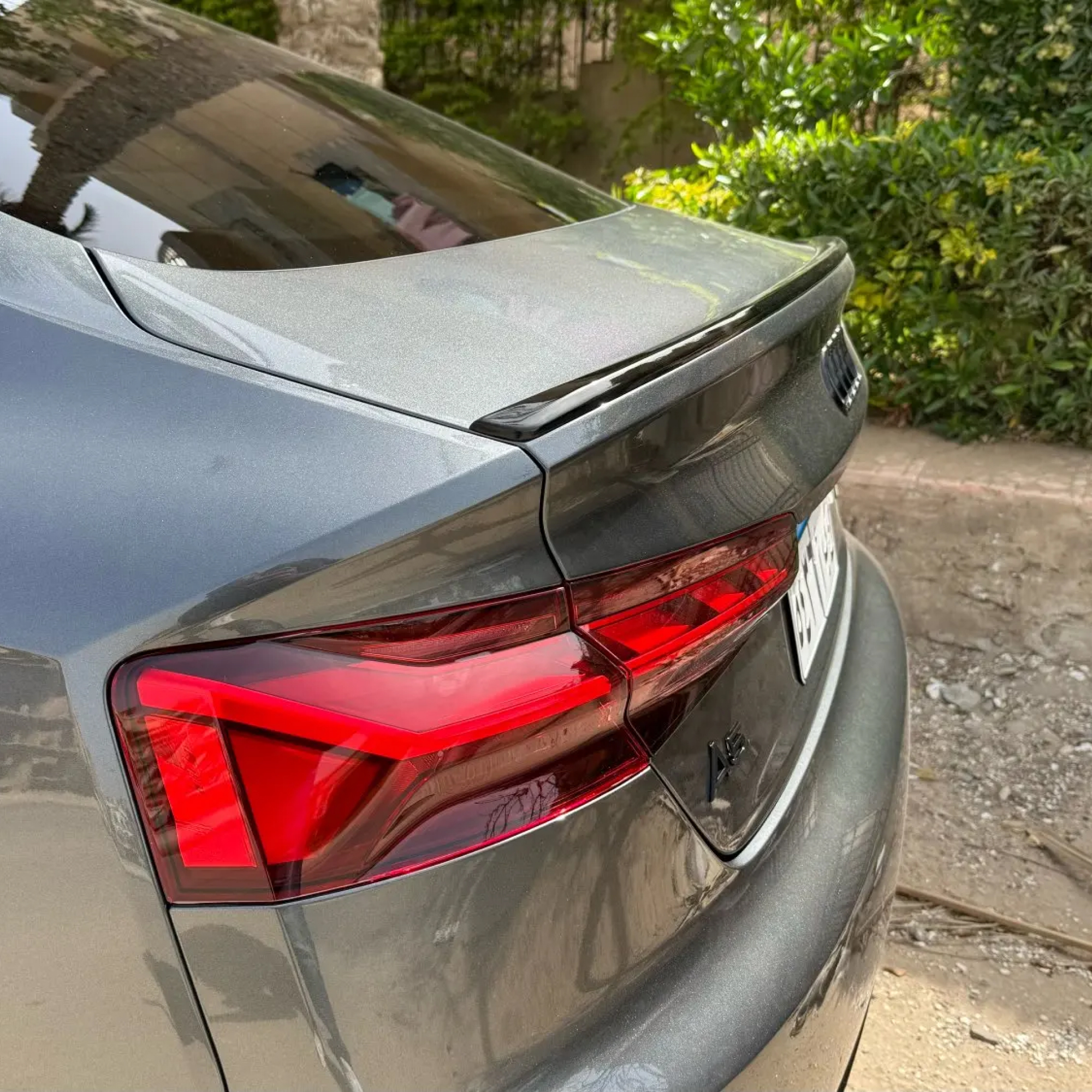 Spoiler Lotka Klapy Audi A5 B9 F5 Coupe / Sportback S-Line Style Czarny Połysk (2017+) - obrazek 5