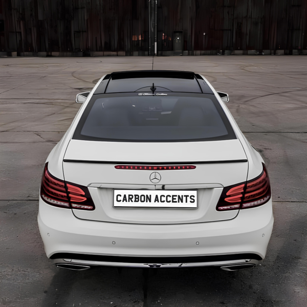 Spoiler | Lotka klapy Mercedes E-Klasa С207 Coupe (2010-2015) – Styl AMG, Czarny Połysk, ABS - obrazek 2