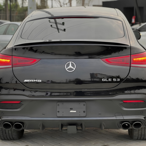 Spoiler Tylny Mercedes GLE Coupe C167 W167 (2020+) – Stylizacja AMG, Czarny Połysk, ABS - obrazek 6
