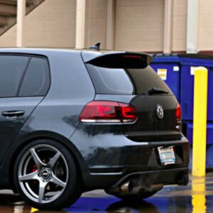 Spoiler Lotka Klapy VW Golf 6 MK6 OSIR Style Czarny Połysk (2008–2013) - obrazek 8