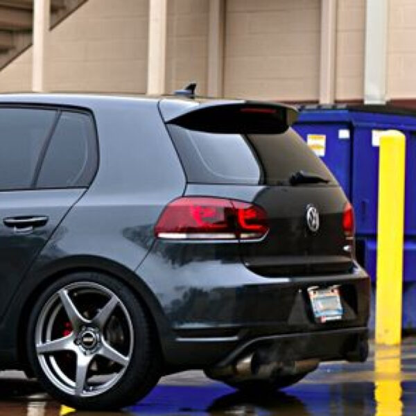 Spoiler Lotka Klapy VW Golf 6 MK6 OSIR Style Czarny Połysk (2008–2013) - obrazek 8