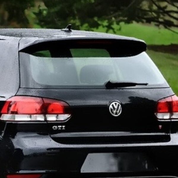 Spoiler Lotka Klapy VW Golf 6 MK6 OSIR Style Czarny Połysk (2008–2013) - obrazek 7