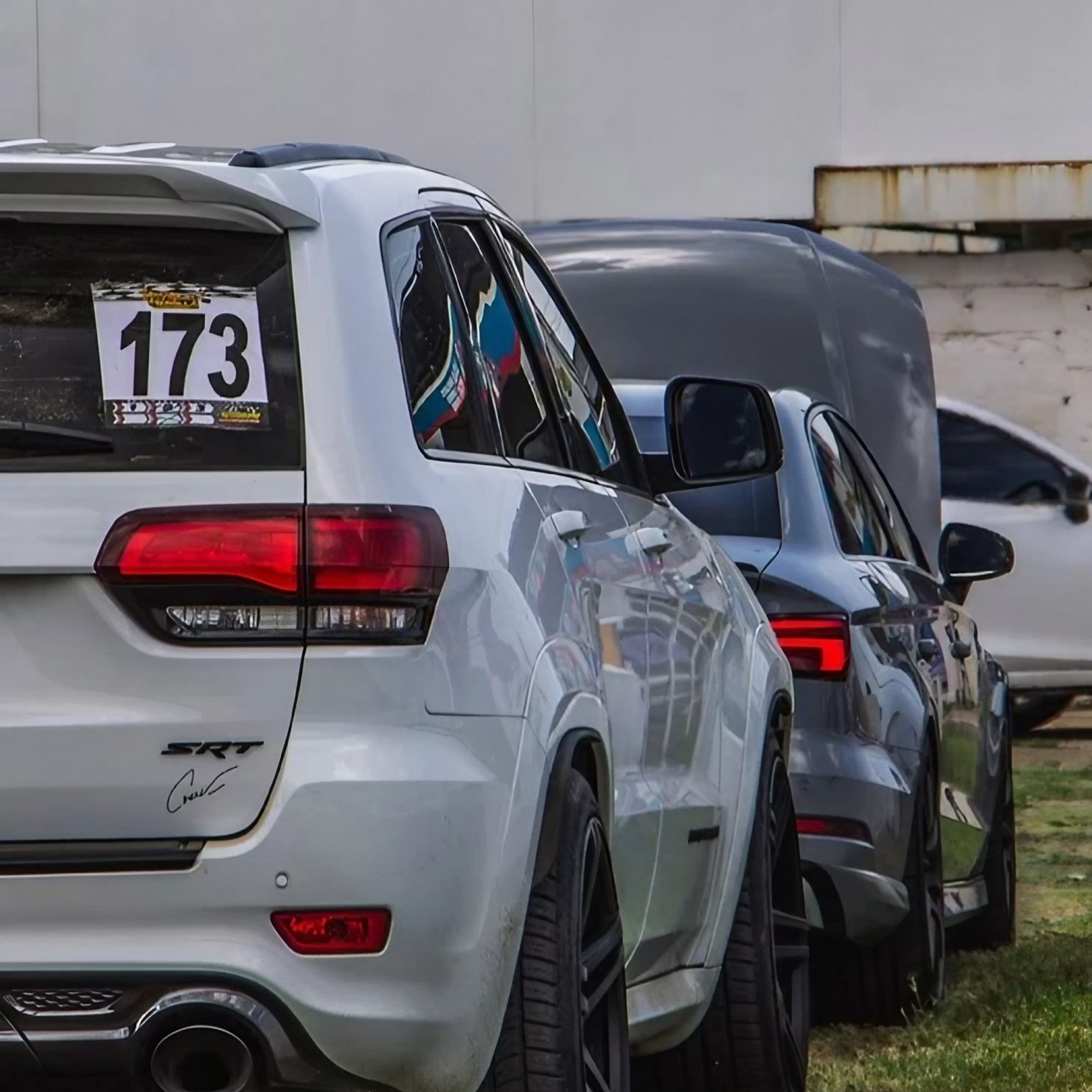 Spoiler Lotka Dachowa Jeep Grand Cherokee Czarny Połysk (2014–2020) - obrazek 7