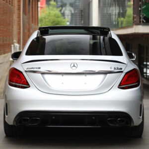 Spoiler Lotka Mercedes C-Klasa W205 C63S Style Czarny Połysk (2014–2019) - obrazek 4