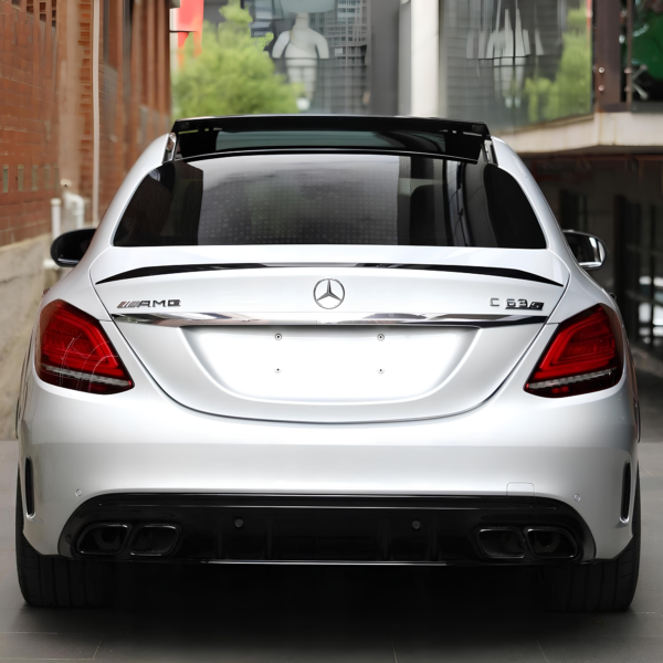 Spoiler Lotka Mercedes C-Klasa W205 C63S Style Czarny Połysk (2014–2019) - obrazek 5