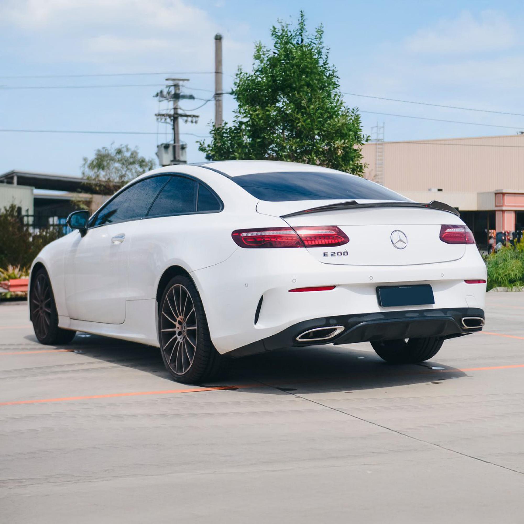 Spoiler Lotka Mercedes E-Klasa C238 FD Styl Czarny Połysk (2016–2023) - obrazek 4