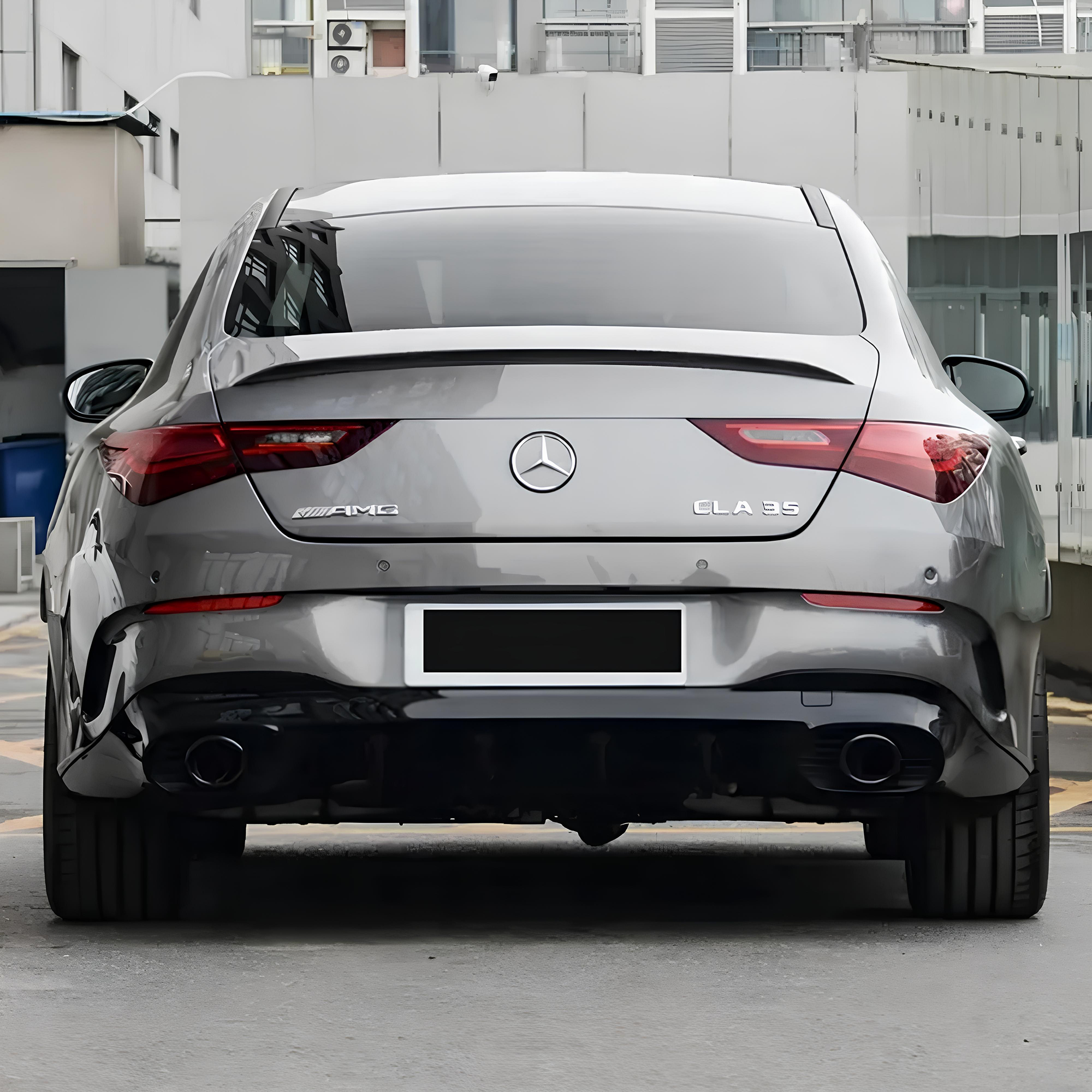 Spoiler Lotka Mercedes CLA W118 35 AMG Style Czarny Połysk (2019–2024) - obrazek 4