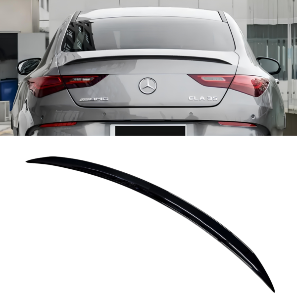 Spoiler Lotka Mercedes CLA W118 35 AMG Style Czarny Połysk (2019–2024)