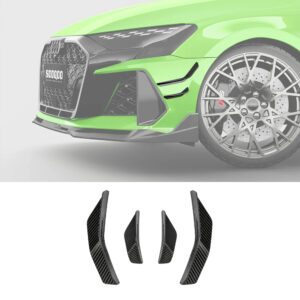 Karbonowe Canardy Przednie do AUDI RS3 8Y Facelift w stylu SQ