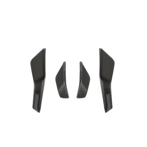 Karbonowe Canardy Przednie do AUDI RS3 8Y Facelift w stylu SQ - obrazek 7