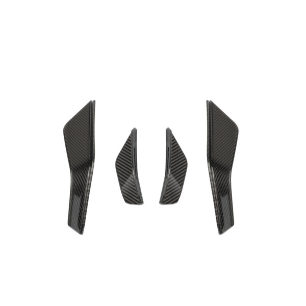 Karbonowe Canardy Przednie do AUDI RS3 8Y Facelift w stylu SQ - obrazek 7
