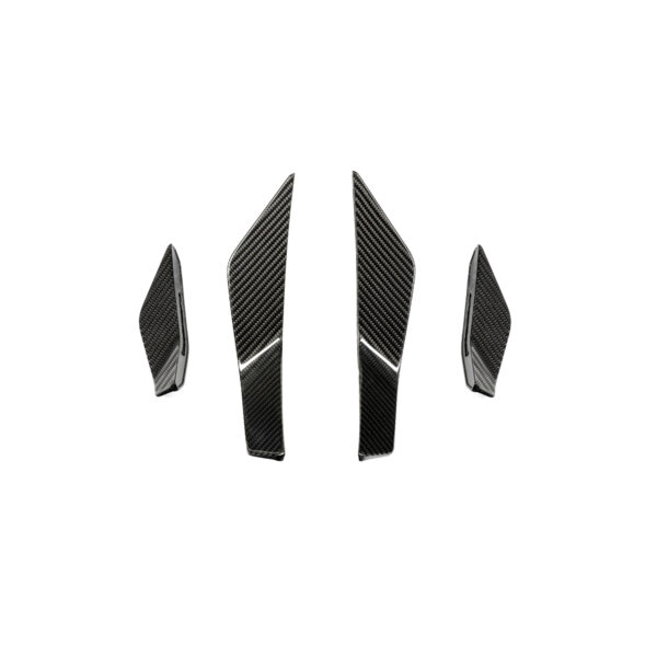 Karbonowe Canardy Przednie do AUDI RS3 8Y Facelift w stylu SQ - obrazek 8