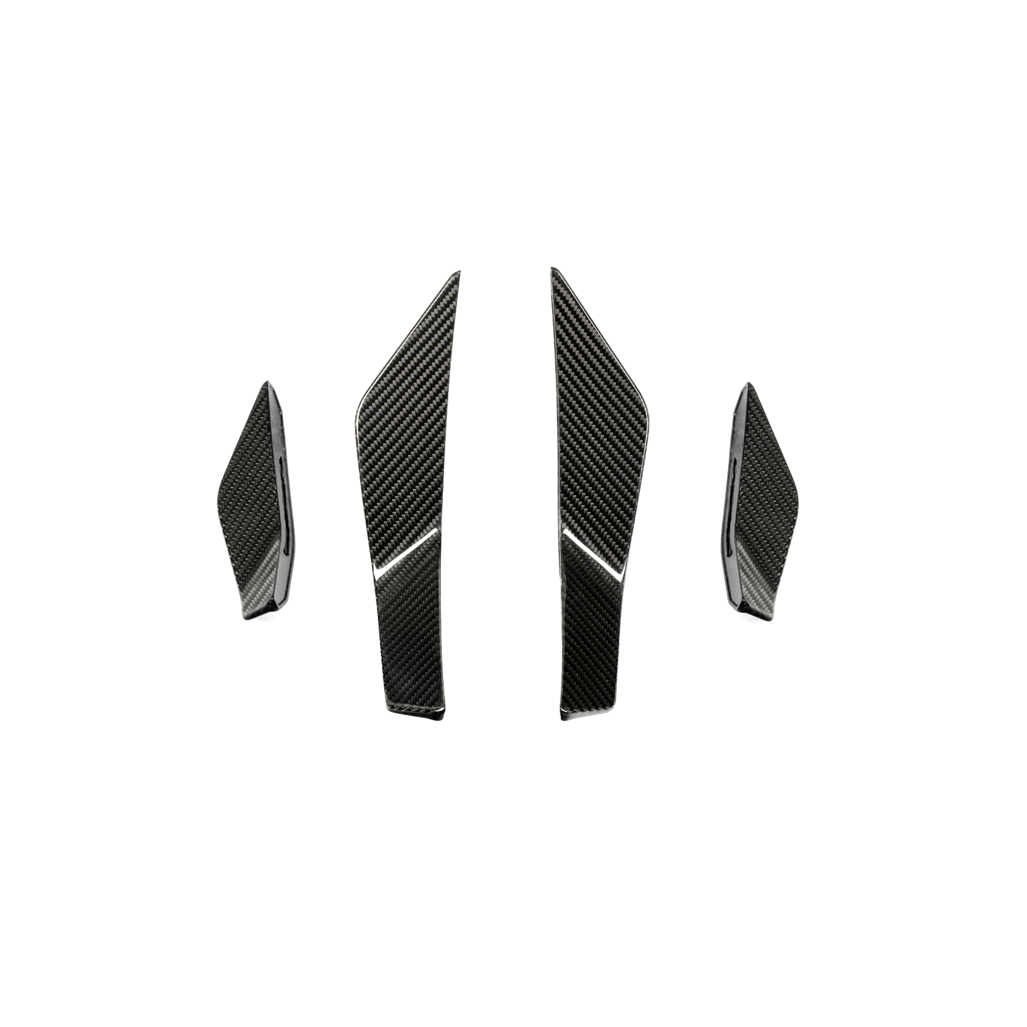 Karbonowe Canardy Przednie do AUDI RS3 8Y Facelift w stylu SQ - obrazek 8