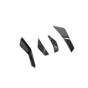 Karbonowe Canardy Przednie do AUDI RS3 8Y Facelift w stylu SQ - obrazek 2