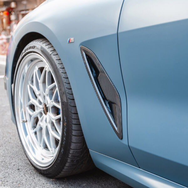 Karbonowe Dekory Błotników BMW G14 G15 G16 (Dry-Carbon) - obrazek 4