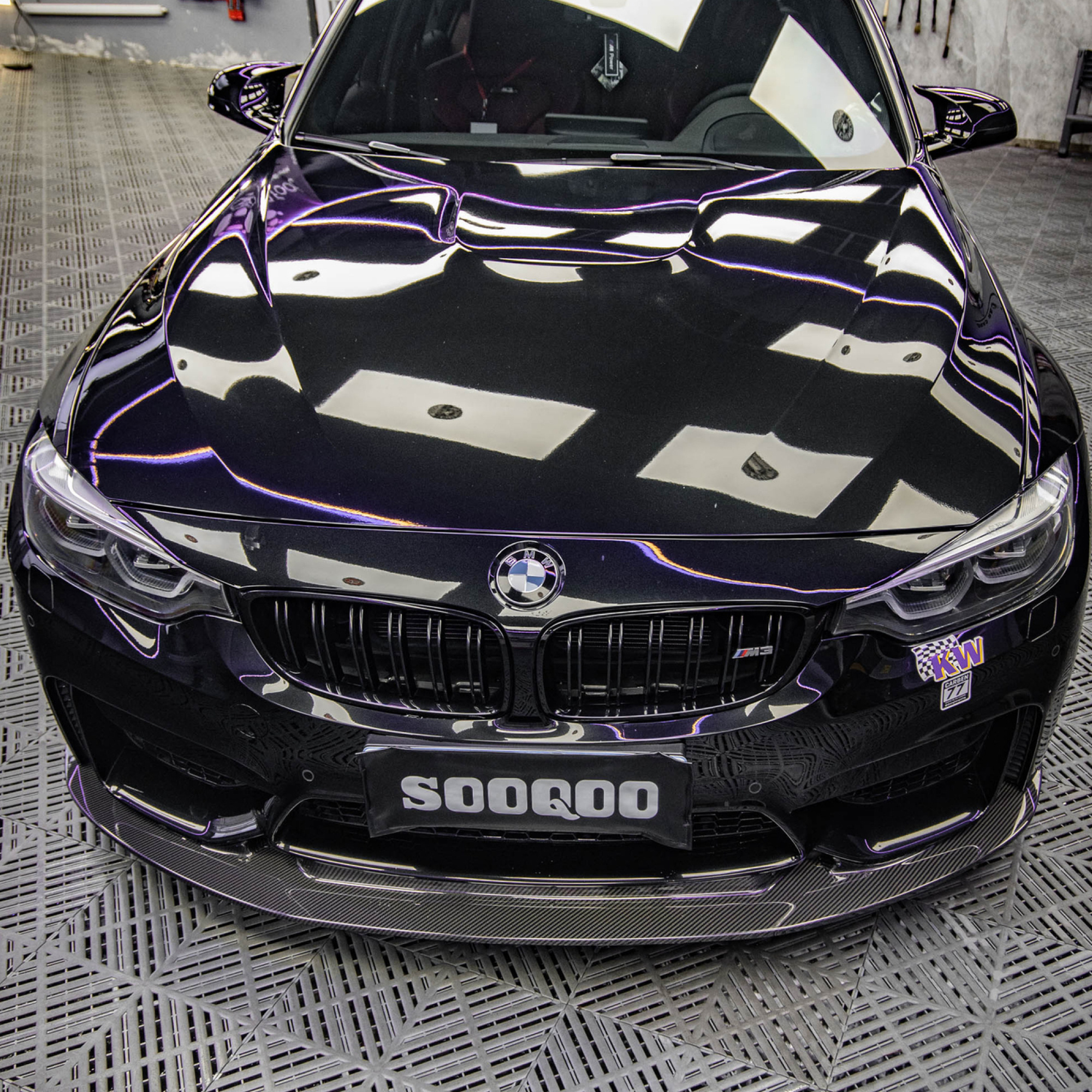 Karbonowa Dokładka / Splitter Przedni do BMW F80 M3 / F82 M4 w stylu GT4 - obrazek 5