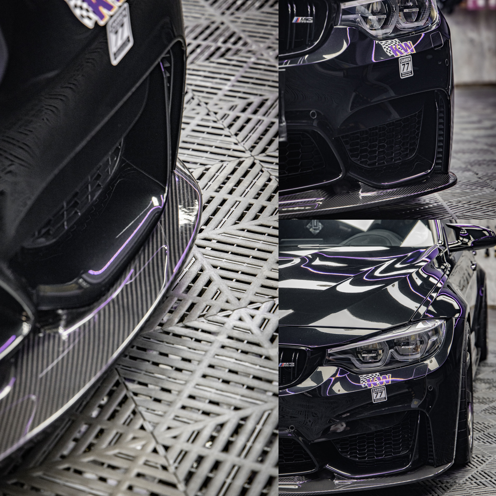 Karbonowa Dokładka / Splitter Przedni do BMW F80 M3 / F82 M4 w stylu GT4 - obrazek 8