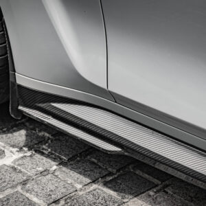 Karbonowe dokładki listwy pod progi do BMW M3 G80/G81 w stylu SOOQOO - obrazek 5