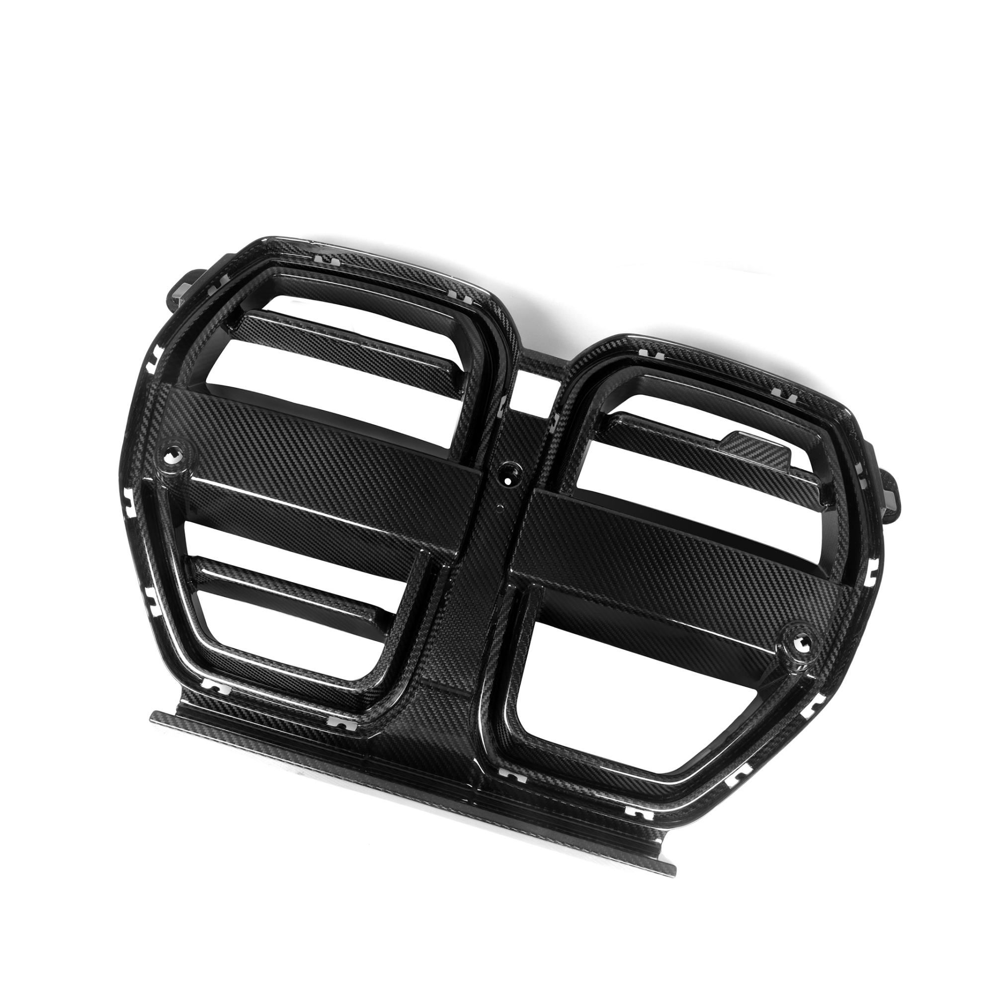Karbonowy Grill Atrapa Nerki BMW M3/M4 G80/G82 2024+ SOOQOO-V Style - obrazek 2