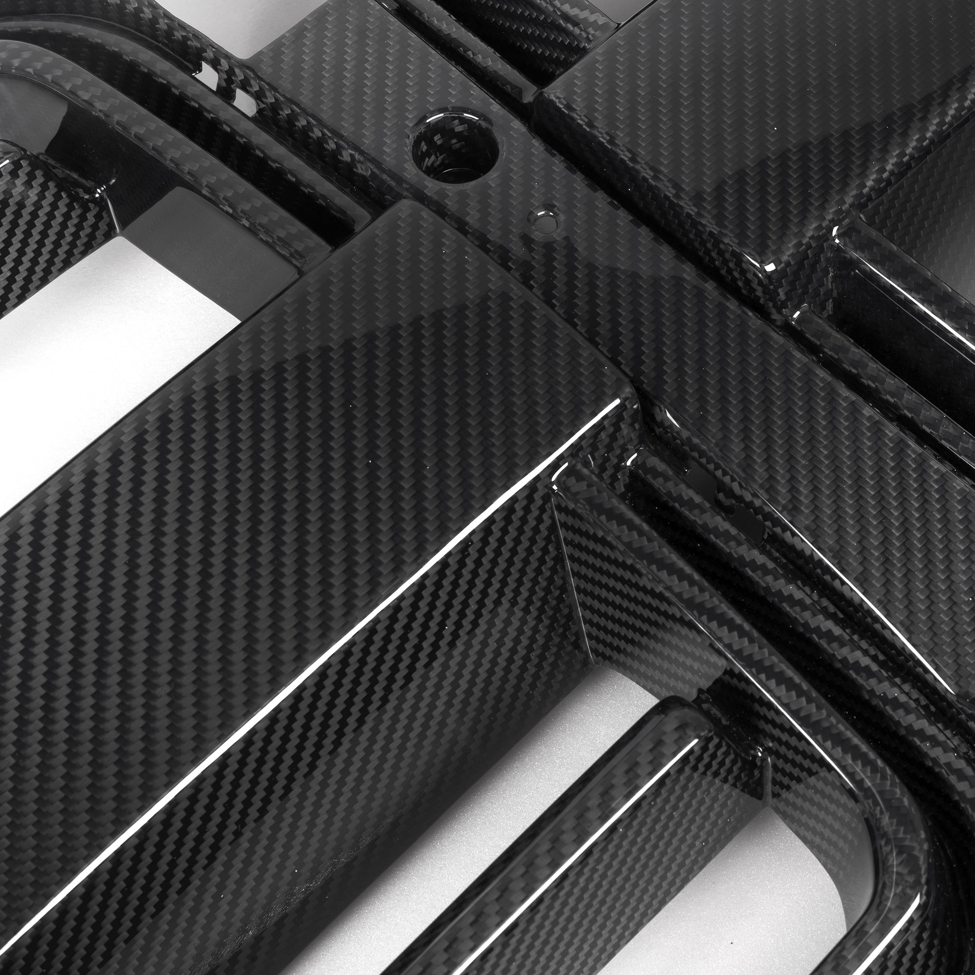 Karbonowy Grill Atrapa Nerki BMW M3/M4 G80/G82 2024+ SOOQOO-V Style - obrazek 4