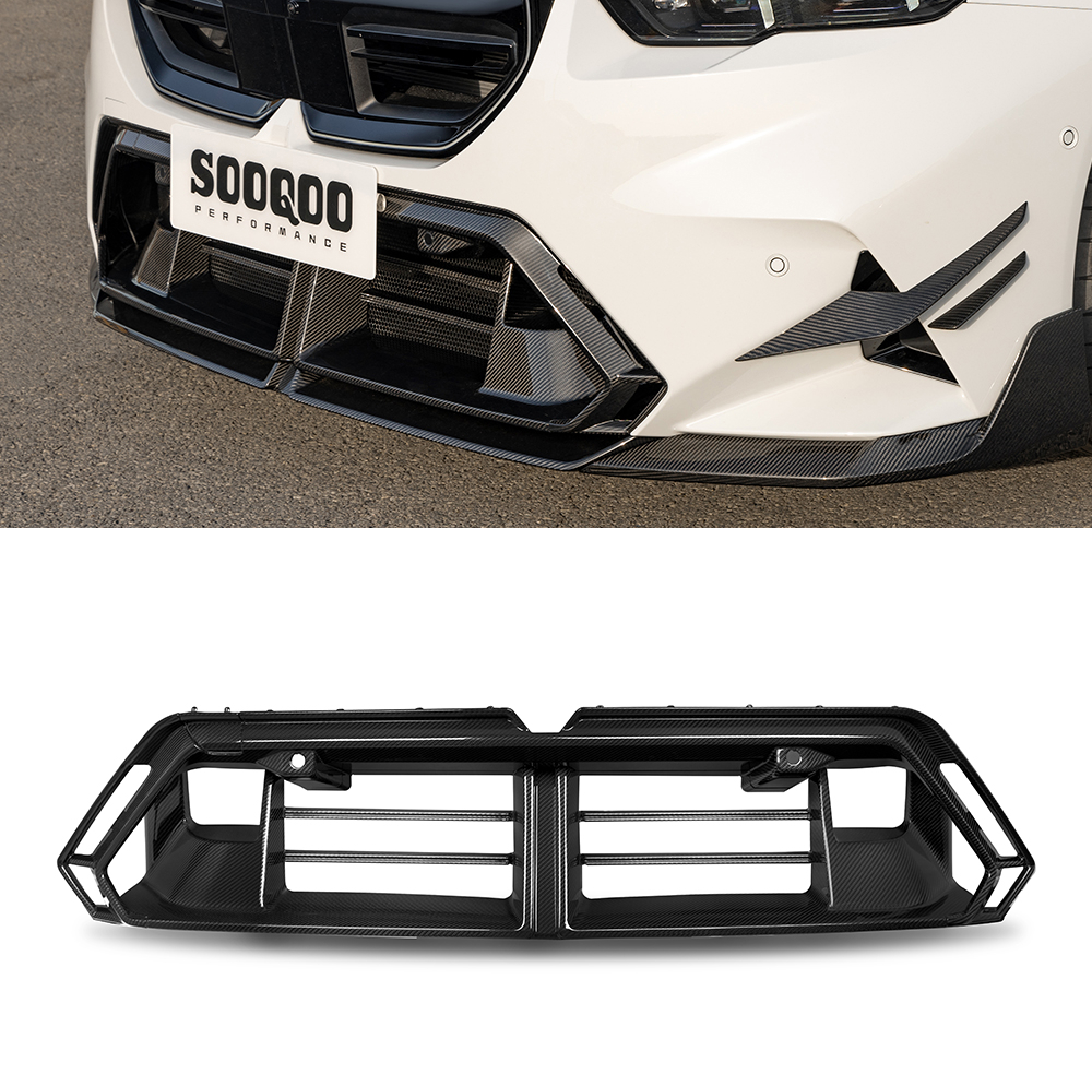 Karbonowa Atrapa Nerki BMW M5 G90/G99 2024+ SOOQOO Style - obrazek 1