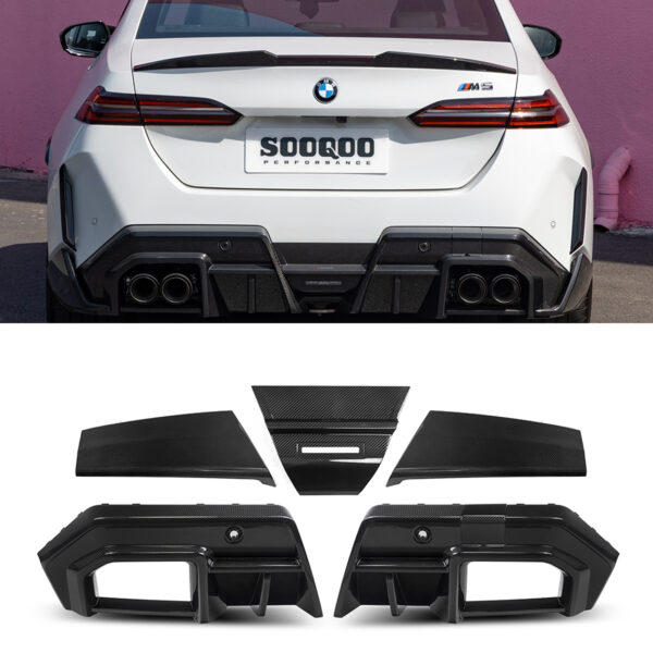 Karbonowy Dyfuzor BMW M5 G90 / G99 (2024+) SOOQOO – SQ-B Style