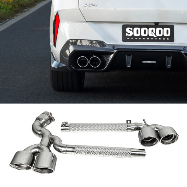 Końcówki Wydechu Podwójne BMW X4 G45 – Style